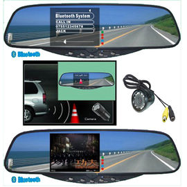 4w 3.5"Tft Bluetooth Handsfree Kits Stereo Handsfree Rearview Mirror Car Electronic Product