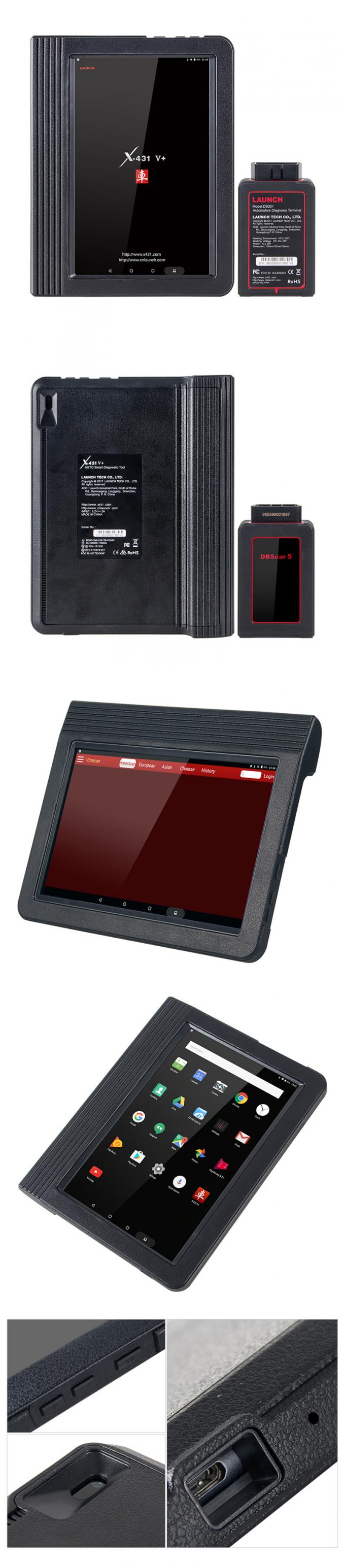 X431 V+ voor 12V gasoline&diesel lanceren autoscanner X431 V+ voor van de auto's volledige ECU van 12V gasoline&diesel het systeem autodiagnosti