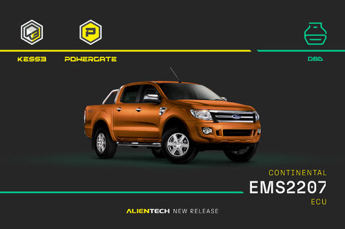Het laatste nieuws van het bedrijf over KESS3 Upgrade 3.29: OBD virtueel leesprotocol voor Continental EMS2207 ECU op Ford Ranger pick-ups