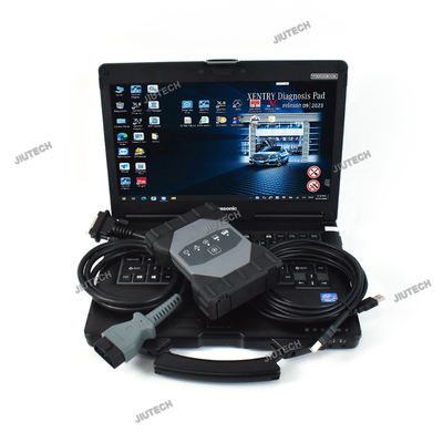 OEM MB Star C6 DOIP Multiplexer VCI SD Connect Auto Diagnostic Tools WIFI Diagnosis C6 For Truck and Car and CF53 laptop