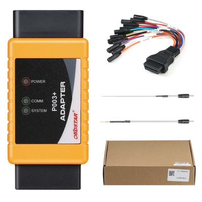 OBDSTAR DC706 ECU Tool Full Version Plus P003+ Adapter and ECU Bench Cables for Reading BOSCH ECU Data All by OBD or Bench Cars and Motocycles TCM clone