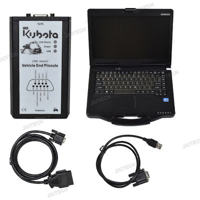 CF53 Laptop+For Kubota Diagmaster Diagnosis Agricultural Machinery Tractor Truck Interface Diagnostic Tool
