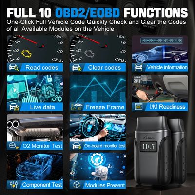 XTOOL Anyscan A30M Bluetooth OBD2 Scanner Car Diagnostic Tools 26+ Reset Service Code Reader FCA AUTOAUTH Lifetime Free Update