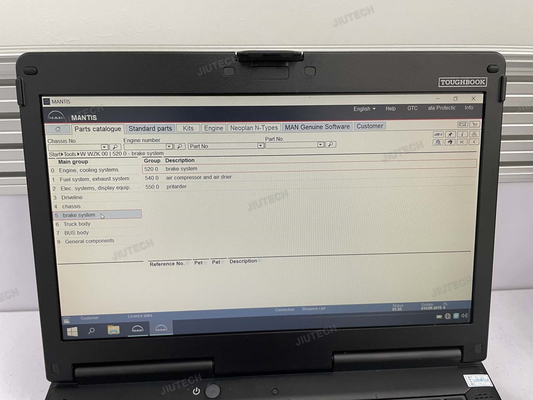 Toughbook CF-53 Laptop For T427 T200 (MAN-CATS3) Professional Diagnostic & Programming Device With Smart Card