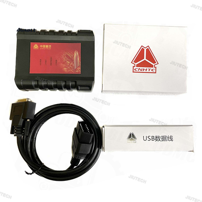 Voor Sinotruk EOL OBD diagnostische kit DENSO common rail motor voor HOWO SHACMAN WeiChai Cnhtc sinotruck diagnostisch gereedschap