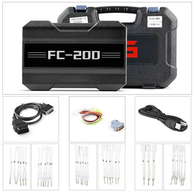 CG FC200 ECU-programmeur Volledige versie met MPC5XX Adapter voor BOSCH MPC5xx Lees/schrijfgegevens op bench Data Processing