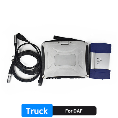 DAF vci-560 op zwaar werk berekende de Vrachtwagen Kenmerkende Scanner van MUX met laptop van cf. 30