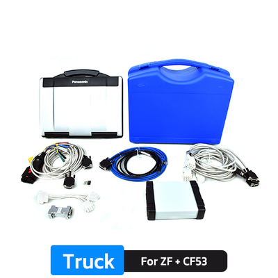 CF53 LAPTOP WITH ZF TRANSMISSION DIAGNOSTIC KIT DPA06 WITH LAST ZF-TESTMAN PRO DEVELOPMENT 10.5 VOLLE set