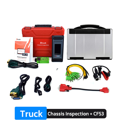 XTRUCK TRANSMISSIE DIAGNOSE TOOL AMT ABS VOOR ZF EATON FAST DONG FENG KNORR WABCO CHASSIS INSPECTIE DIAGNOSE TOOL + STOERE CF53 LAPTOP