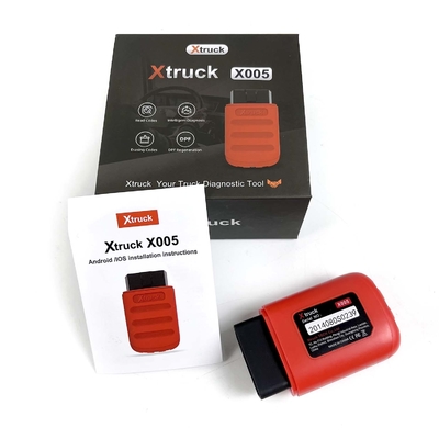 Xtruck X005 Vrachtwagendiagnosetool | ECU Flashen voor SHACMAN/SINOTRUCK/DongFeng/FAWDE