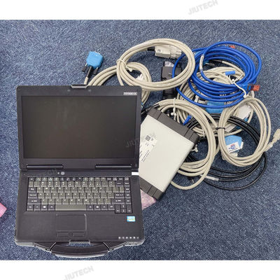 CF53 laptop+DIAGNOSTISCH TOOL voor ZF met kabels Autoverbrenging Diagnostische scannertools voor ZF TESTMAN DPA06