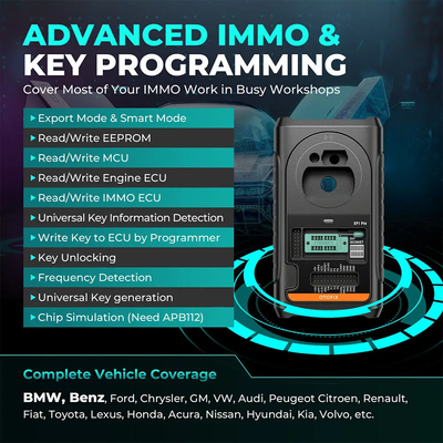 OTOFIX IM2 Advanced IMMO Key Programmer and Diagnostic Tool with XP1 PRO & V1 Flash Key FOB Programming Device Same Functions as
