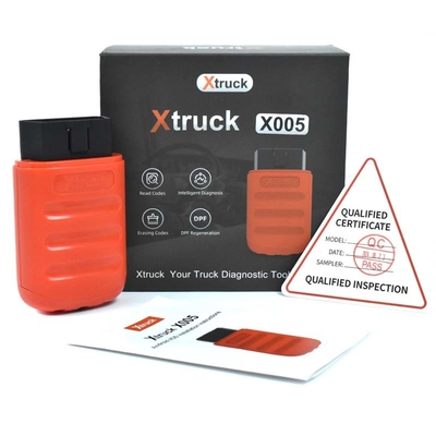 Xtruck X005 Intelligente Diagnose ECU Lezen EN Flashen ondersteuning Voor SHAC-MAN SINOTRUK Dong-Feng FAW WEICHAI
