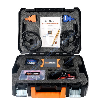 FoxFlash Super Sterk ECU TCU Clone Chip Tuning Tool V1.4.2 Software Firmware Versie FW:D087 met ondersteuning voor VR-lezen