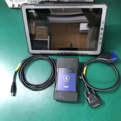 Getac F110 Tablet met Scania VCI4-diagnostisch hulpmiddel voor Scania Trucks and Buses Scania VCI4-diagnostische scanner Voertuigcommunicatie-interface VCI4