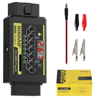 GODIAG GT105 II ECU IMMO Prog AD Break Out Box met 11V Alarm