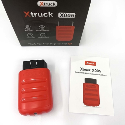 Xtruck X005 Bluetooth 5.1 Vrachtwagendiagnosetool voor FAWDE SHACMAN