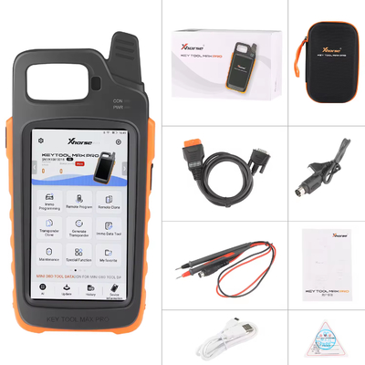 Xhorse VVDI Key Tool Max Pro met MINI OBD Tool Functie Meerdere talen Ondersteuning CAN FD/ Spanning en lekstroom