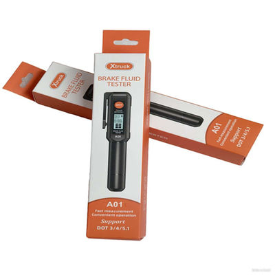 Xtruck A01 Universele Remvloeistoftester met Hoge Precisie Sonde en HTN Display voor DOT3/4/5.1 Remolie Detectie