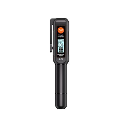 Digitale remvloeistoftester met DOT3 DOT4 DOT5.1 Compatibiliteit Automatische slaap- en buzzeralarm voor nauwkeurige detectie van watergehalte