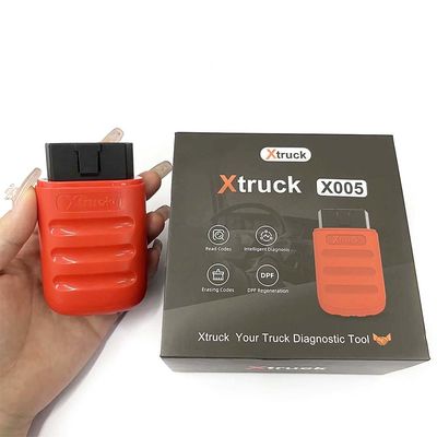 Xtruck X005 Bluetooth Truck Diagnostic Tool with 8 OBDII Test Modes and Two Years Free Updates for FAWDE, SHACMAN