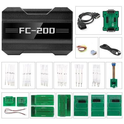 CG FC200 ECU Chip Tuning Programmer Complete Kit met 6 pk 8 pk MSV90 N55 N20 Adapters voor de bescherming van originele autoonderdelen en intelligente herkenning
