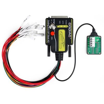 GODIAG Tricore Breakout-kabel Volledige protocol OBD2-jumper met gelijkstroomvoeding en veiligheidsbescherming Bananenkop