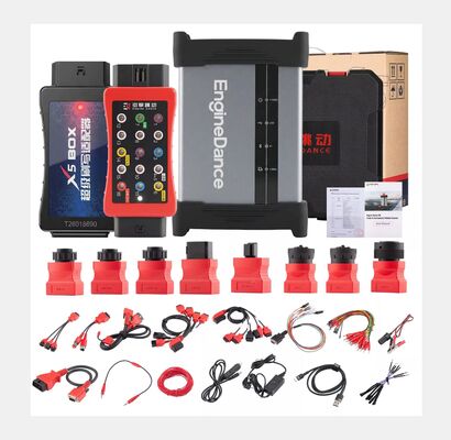 Enginedance X5 met X5 BOX Heavy Duty Scanner Diesel Vehicle Ecu Programmering Truck Diagnostics Bench Mode Obd Lees Schrijf Flash