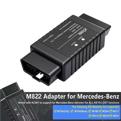 XTOOL M822 M821 Adapter For Benz All Key Lost For Toyota 8A Key Programming Need Work With KC501 Programmer For PAD3 X100MAX
