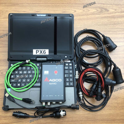 V110 Laptop voor Agco FENDT 4x4 VCI Valtra Massey Ferguson Trekkers Truck Agco Dst Canusb Elektronische Kit AGCO EDT Diagnostische Tool