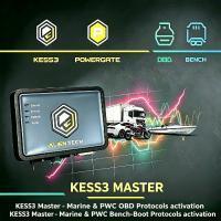 AlienTech KESS3 ECU-programmeur met marine- en PWC-protocollen OBD-bench-boot tuning en meertalige ondersteuning