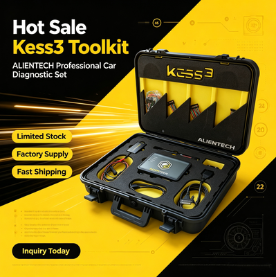 Alientech KESS V3 ECU Programmer en Tuning Tool met OBD en Bench/Boot Tuning Multi-Protocol Support Upgradable van Slave naar Master