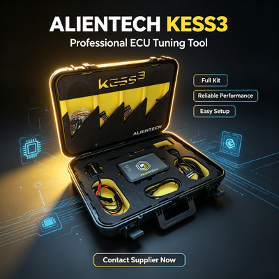 Alientech KESS V3 ECU Tuning Programmer met multi-protocol ondersteuning, Master/Slave Upgradable en 10x snellere gegevensverwerking