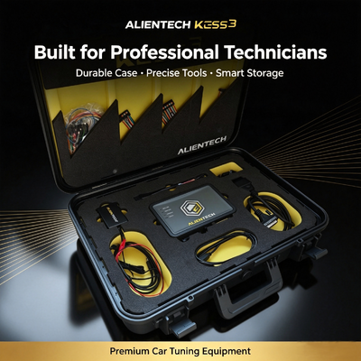 Alientech KESS V3 ECU Chip Tuning Tool met Triple-Protocol OBD Bench Boot Processing en Master of Slave Upgradeable
