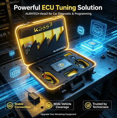 KESS3 Master Tri-Mode ECU Remapping Tool met 10x snellere verwerking en ondersteuning voor meerdere voertuigen