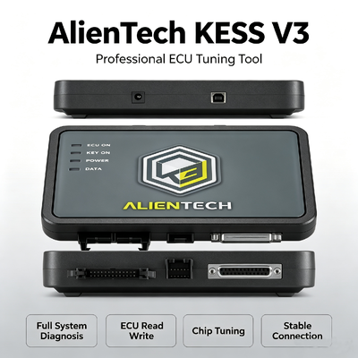 Alientech KESS3 Master Version ECU TCU Chip Tuning Programmer met OBD Bench Boot Programmering en 10x Snellere Verwerkingssnelheid