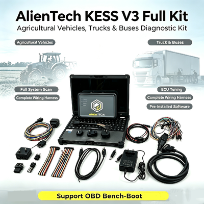 Alientech KESS3 ECU Programming Tool met OBD Bench Boot Tuning Multi-Language Interface en 12 maanden gratis abonnement