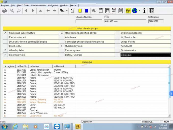 Jungheinrich Vorklift Judit Box INCADO en Kabel JUDIT-4 Diagnostische Kit Tools Canbox Interface Diagnostische Tool 28