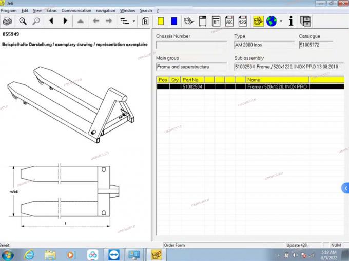 Jungheinrich Vorklift Judit Box INCADO en Kabel JUDIT-4 Diagnostische Kit Tools Canbox Interface Diagnostische Tool 29