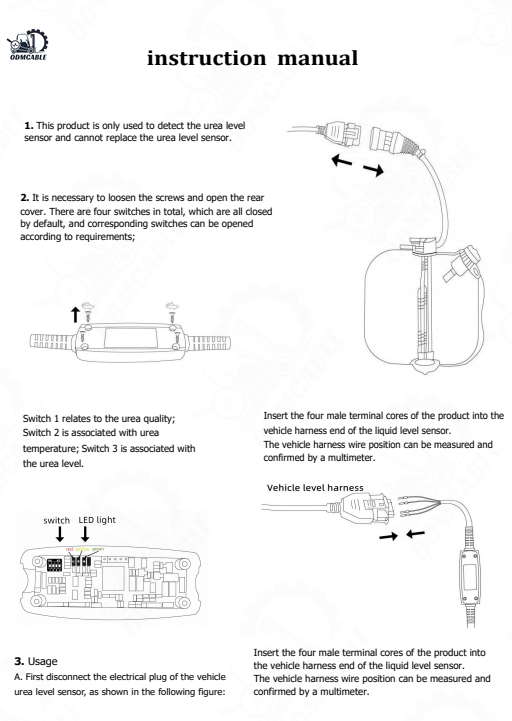 Xtruck Euro 6 Urea Sensor Reparatie Tool (24V Diesel Vrachtwagens) 4